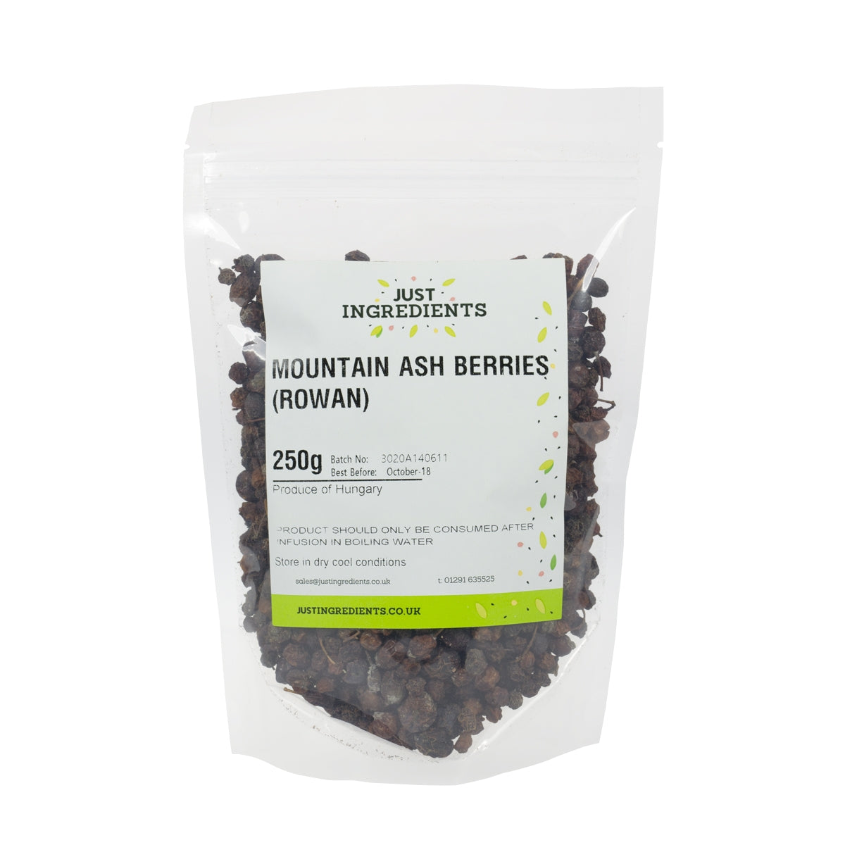 JustIngredients Mountain Ash Berries (Rowan)